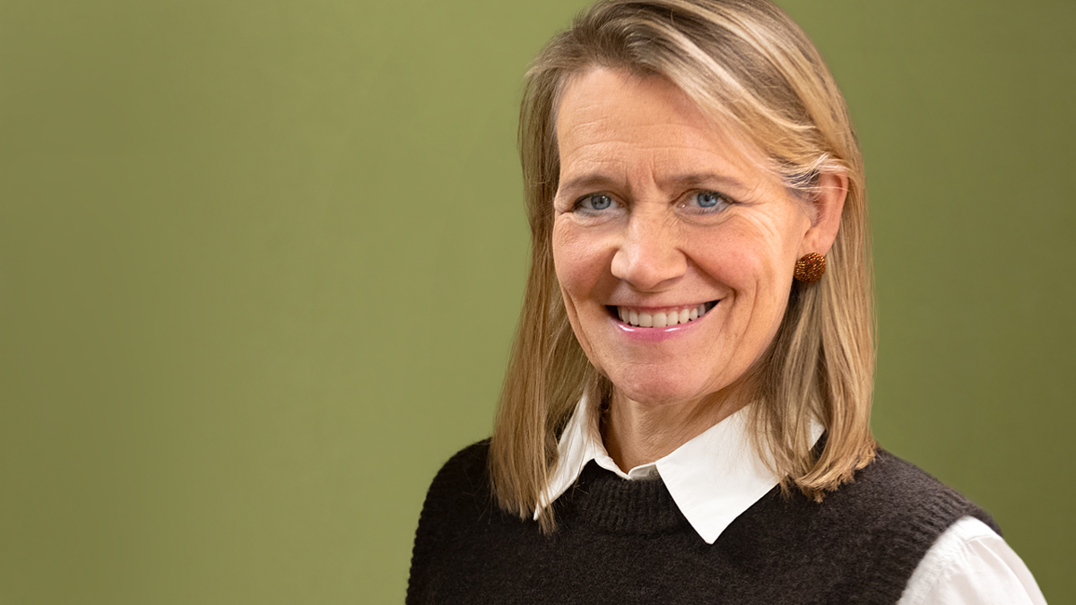 Ylva Nordling, programchef Hållbart arbetsliv. Foto: Catharina Bièsert.