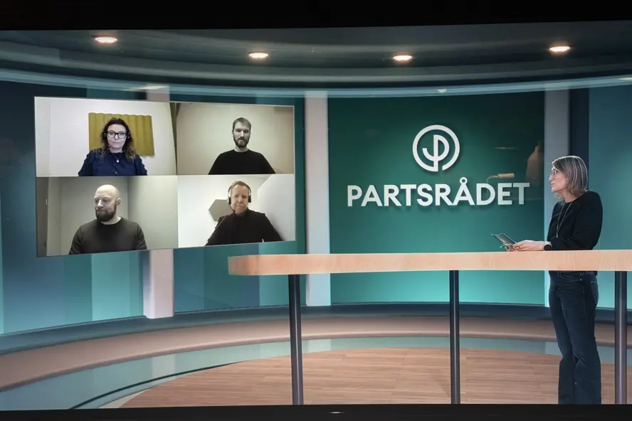 Åsa Pyka håller samtal med lokala parter på Försäkringskassan