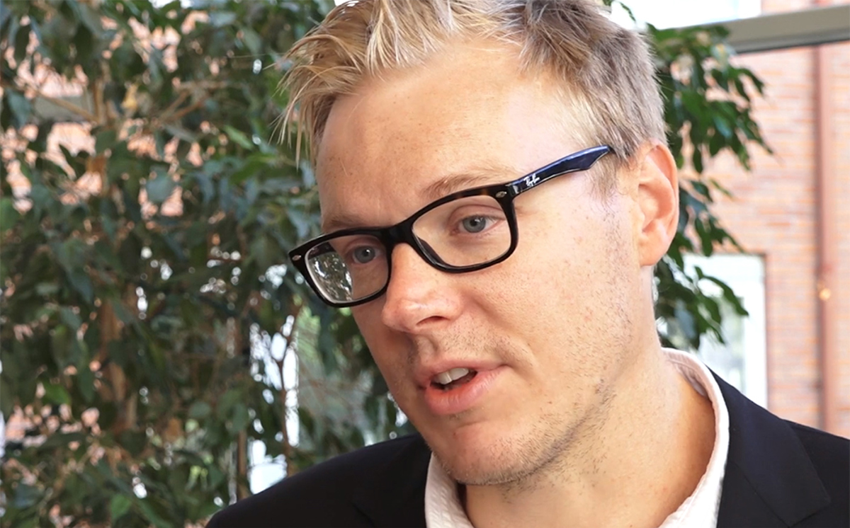 Marcus Jönsson på Folkhälsomyndigheten