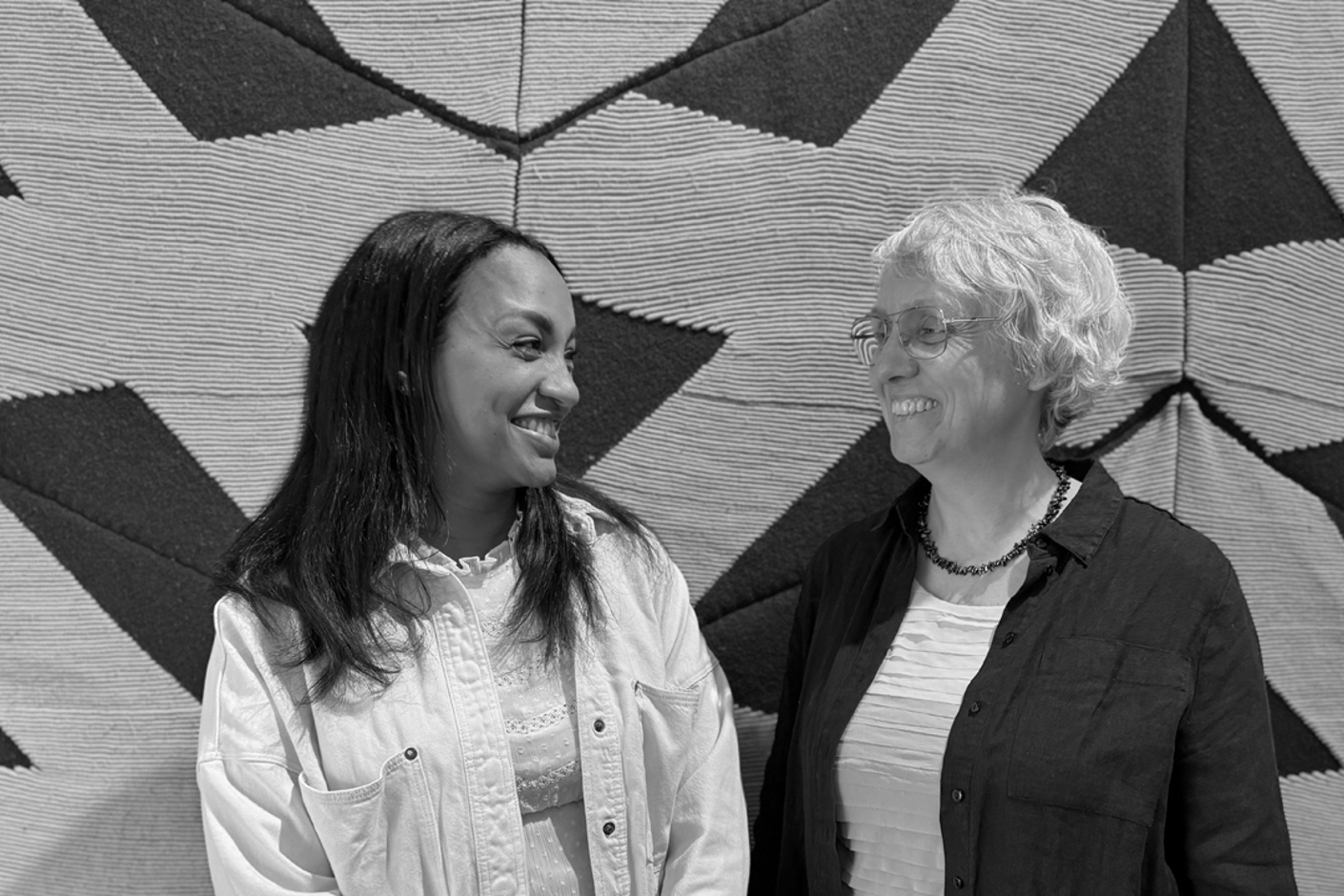 Ksanet Habte och Gabriella Fägerlind